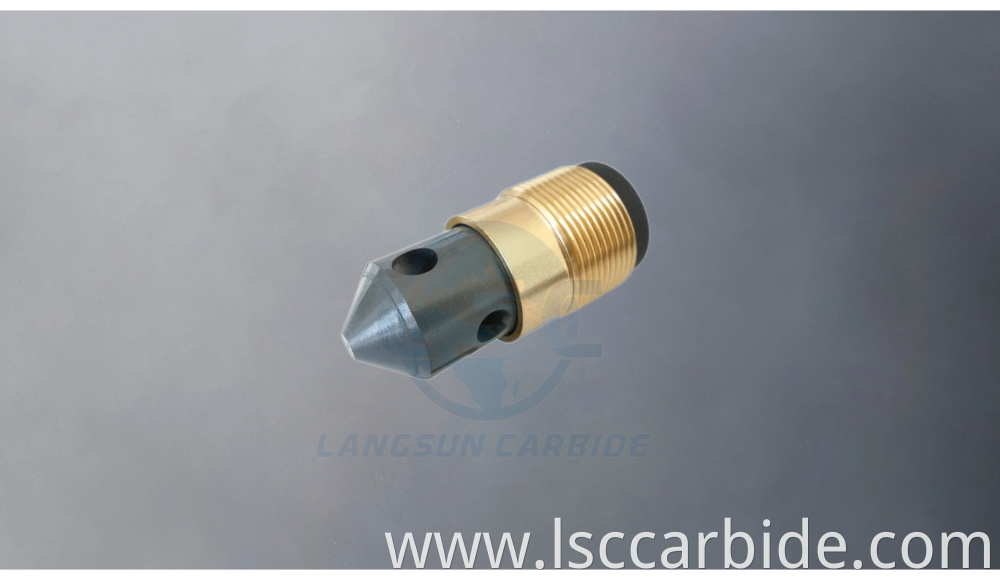 TUNGSTEN ALLOY BRAZED NOZZLE SPRAY NOZZLES